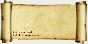 Jelisavka Dunjić vizit kartica